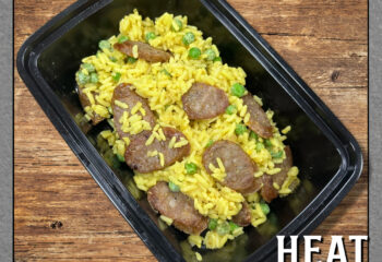 Sausage and Yellow Rice